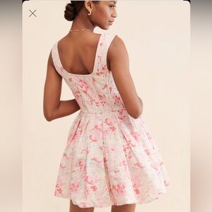 Floral Pink Kids Dress